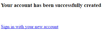 regdone.xhtml page