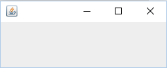 Simple JFrame window