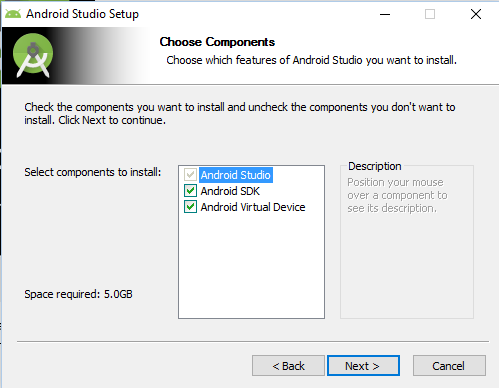 Step 2: Choose components
