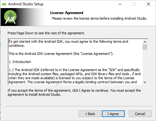 Step 3: Accept license