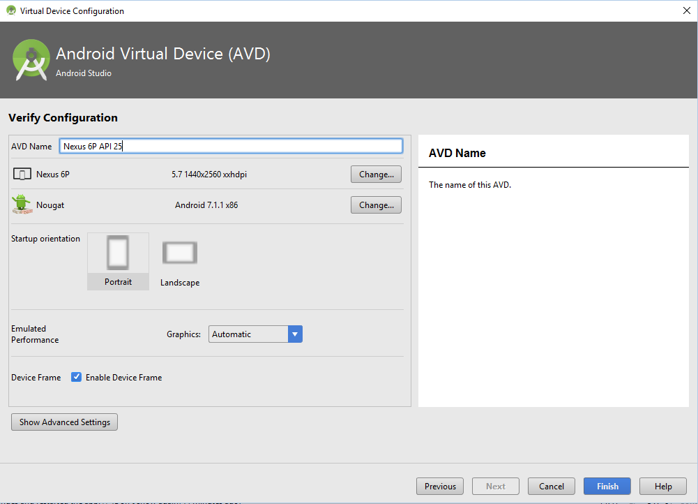 Verify configuration