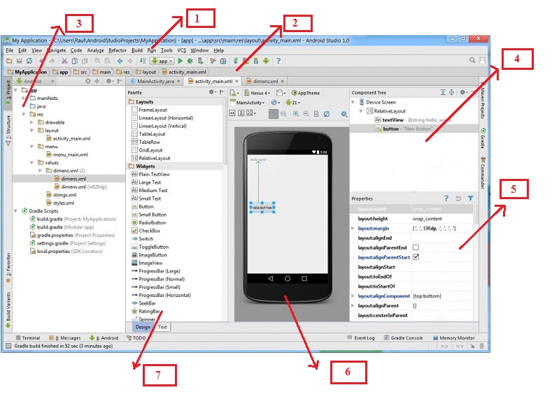 Android Studio screen