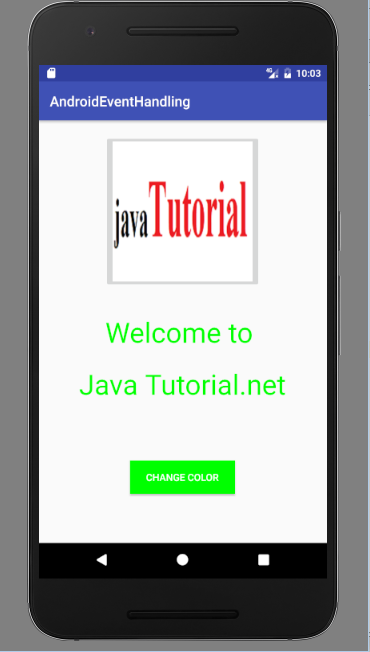 event handling example