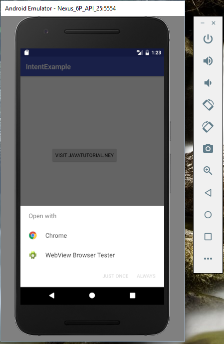 Choose browser