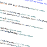 Using init-param and context-param to configure Java web apps