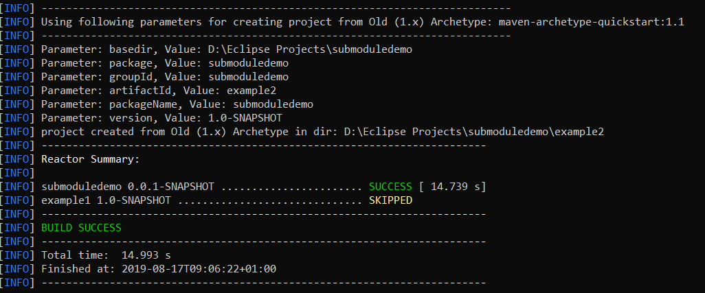 maven project