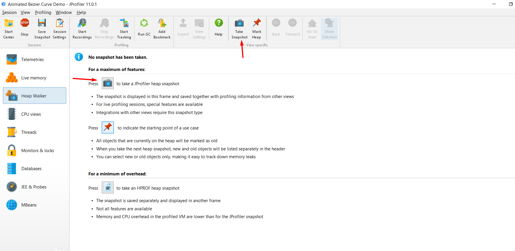 Heap snapshot
