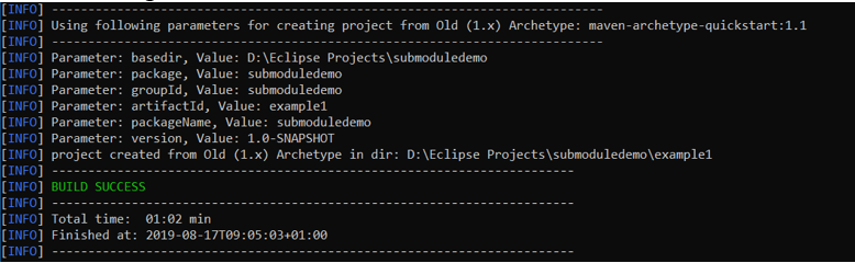 maven project java how to