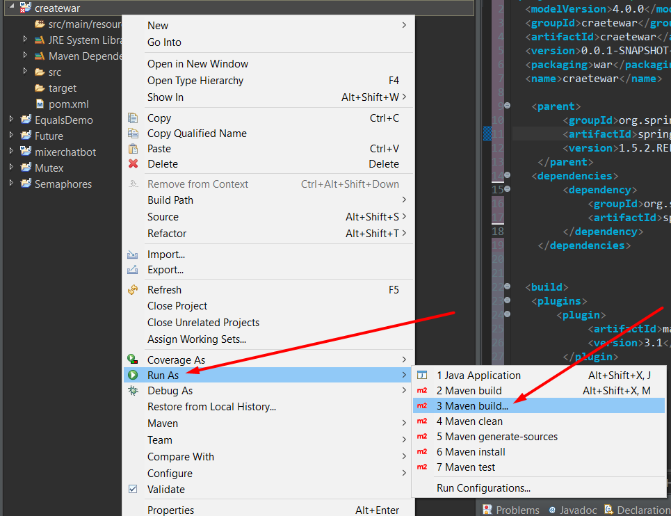 java maven install